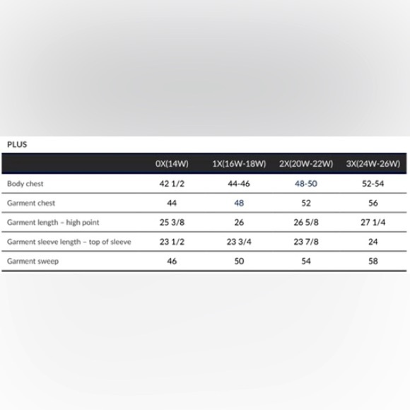 LANDSEND Women's Plus SunShade UPF 50 Long Sleeve Relaxed Rash Guard Swim Tee - Picture 2 of 2